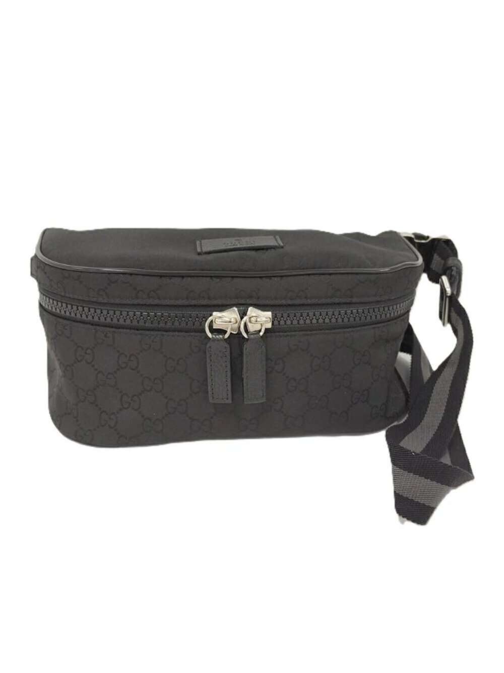 Gucci Waist Bag Nylon Black